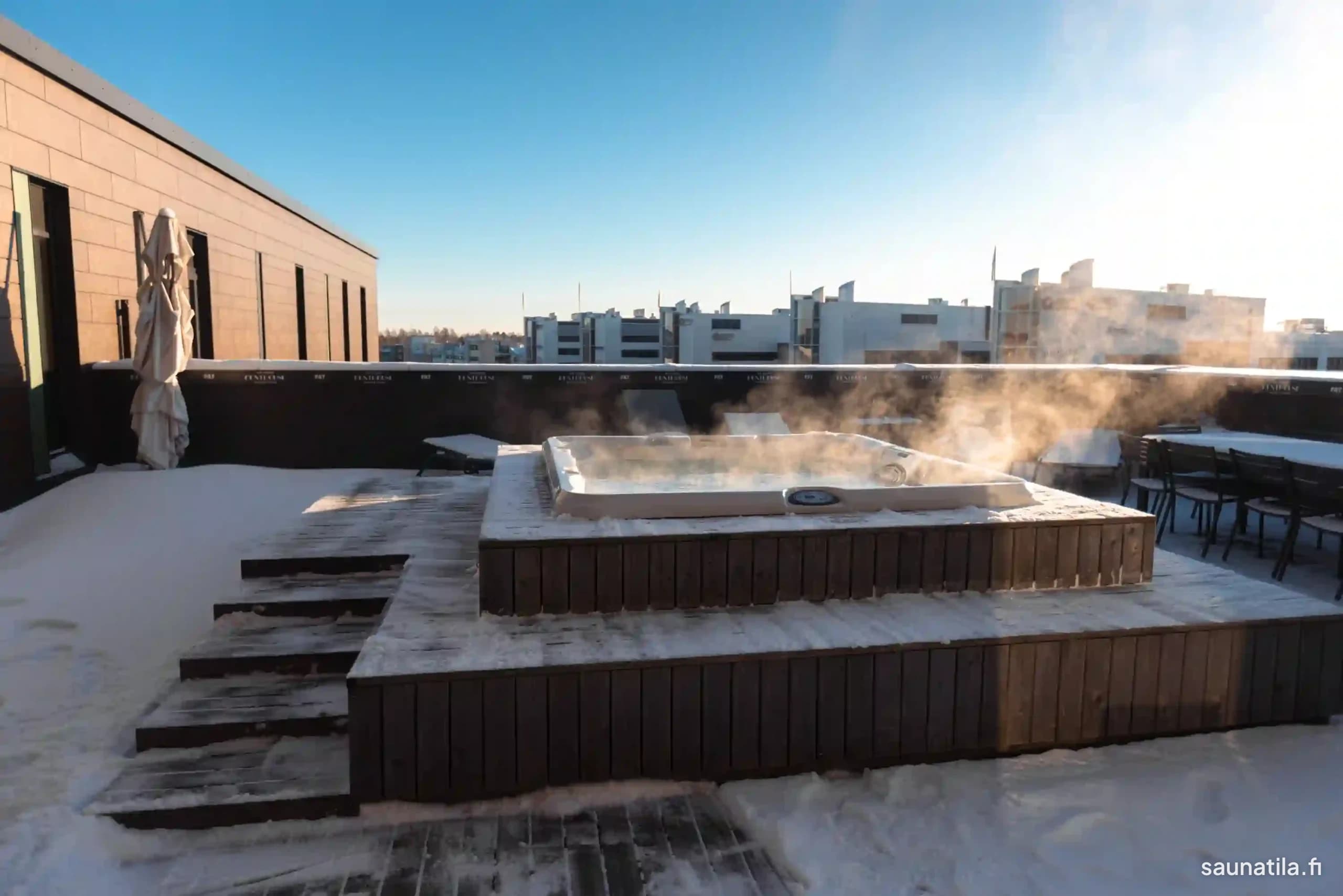 Saunatila Hertsin Yläkerta Rooftop Sauna, Helsinki, kuva 3/3